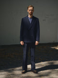 Awards Suit — Essential Double-Breasted Blazer in navy blue by TODÓR TRAME, image 1 of 5