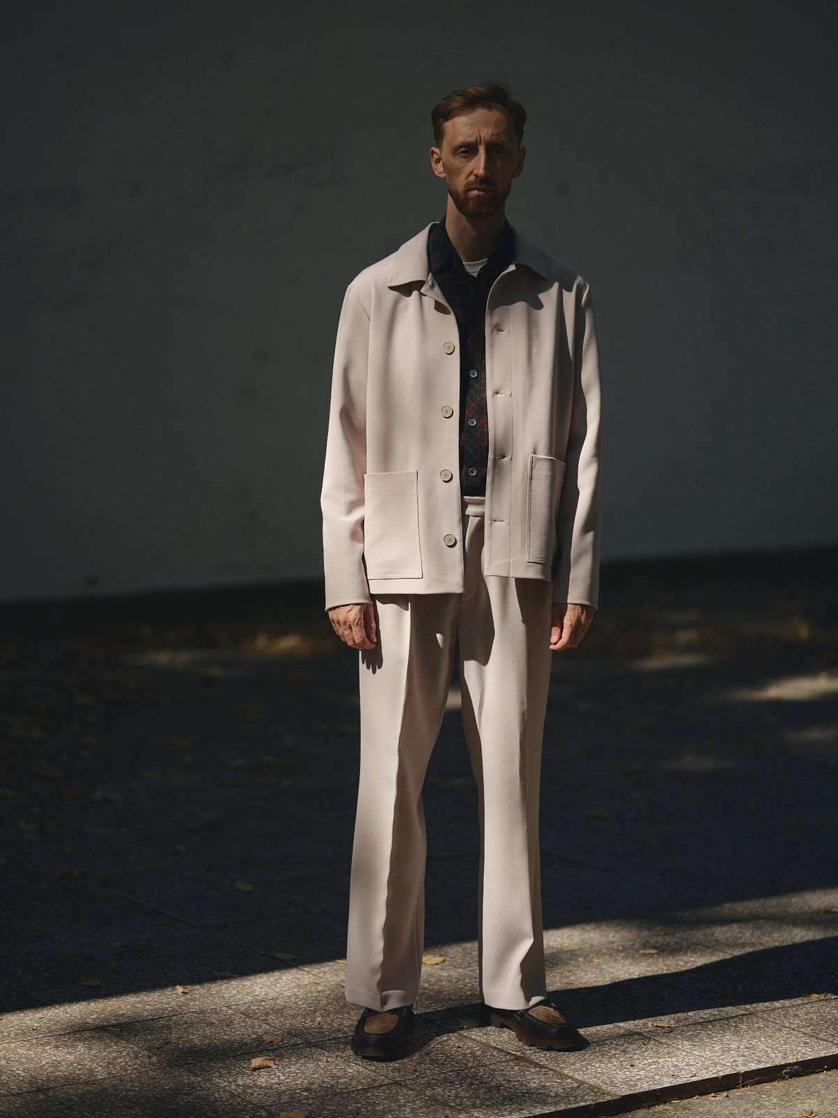 The Atelier Shirt Jacket - Stone